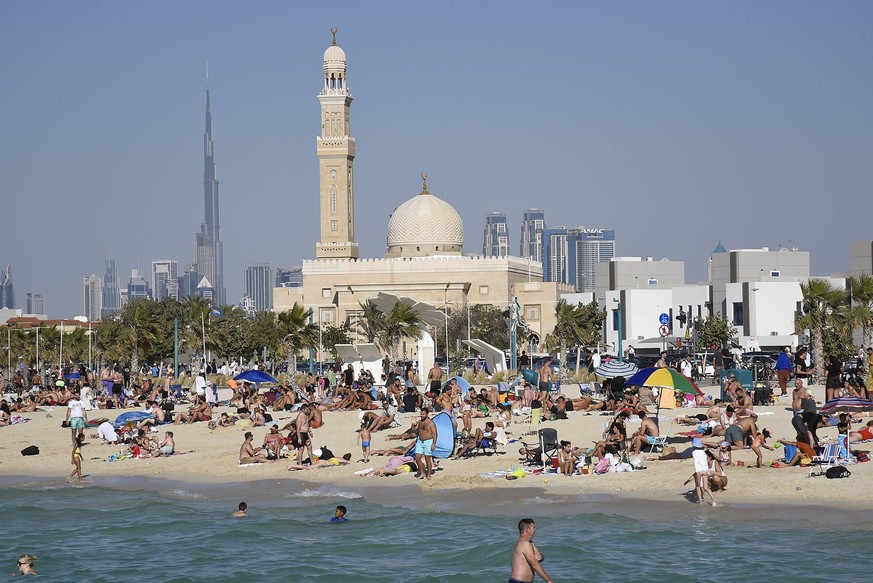 Kite Beach in United Arab Emirates, March 11, 2024. CTKxPhoto/DrahoslavxRamik CTKPhotoF202403260087701 PUBLICATIONxNOTxINxCZExSVK CTKPhotoF202403260087701