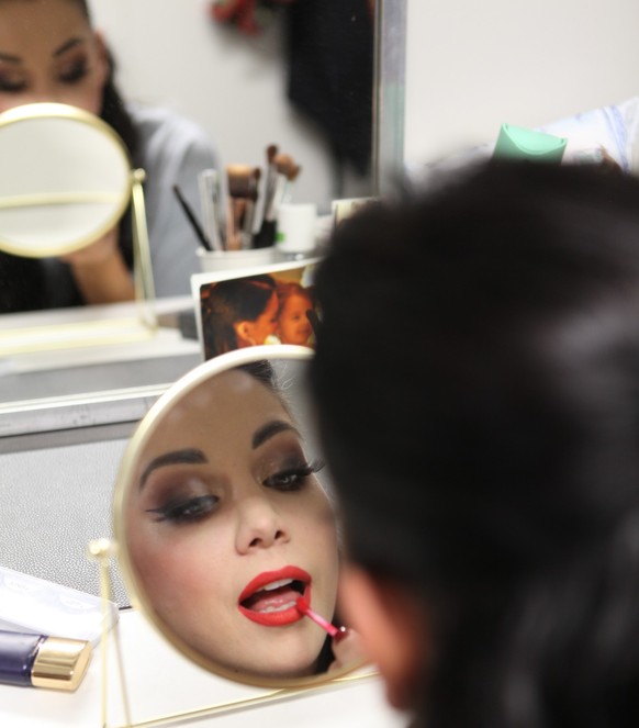 Artistin Zirkus Knie Make-up