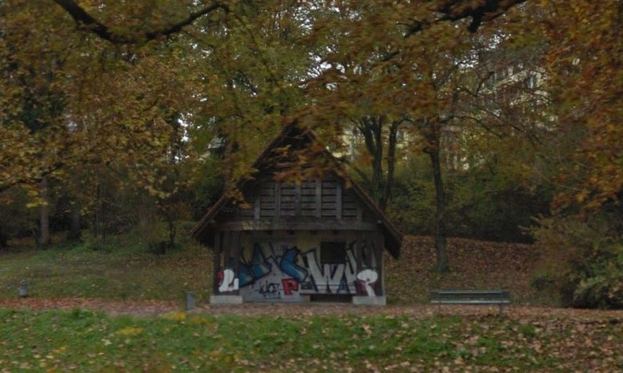 Hier steigen bald vegane Grillabende: Besetzter Schuppen beim Berner Bierhübeli.&nbsp;&nbsp;