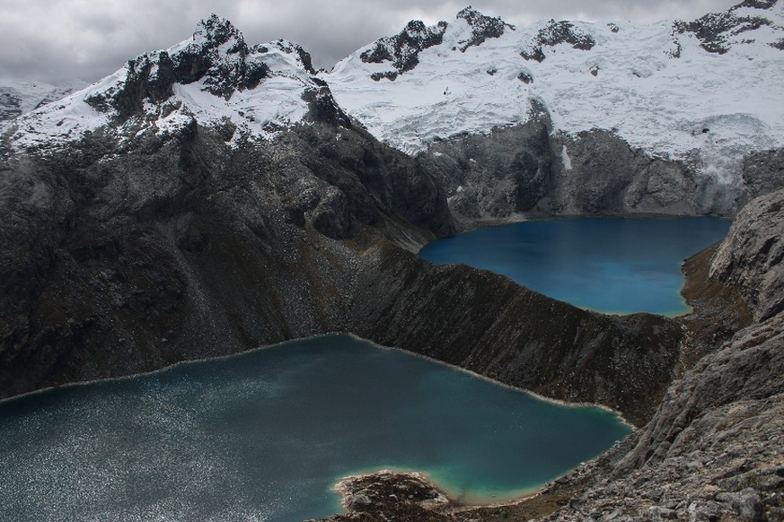 Höchster Punkt_Aussicht auf 5100 Meter über Meer in der Cordillera Blanca in Peru