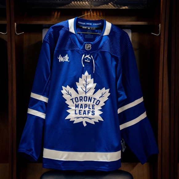Maple Leafs enthuellen neues von Bieber entworfenes Trikot