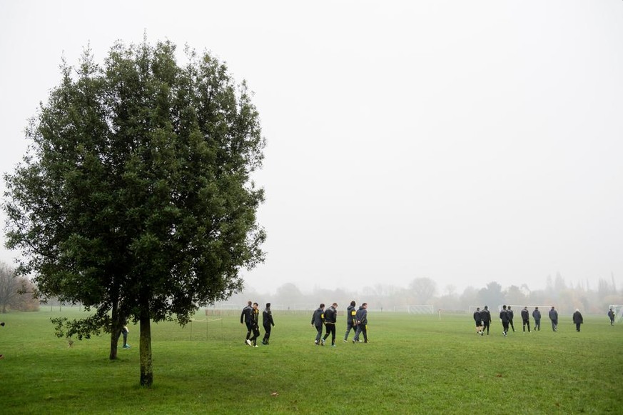 Beim Verein nennt man das so: «Anschwitzen im Regent's Park».