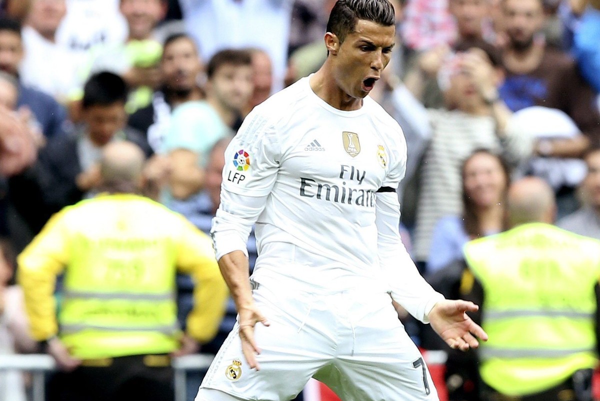 Ein Jubel für die Geschichtsbücher: Cristiano Ronaldo hat jetzt öfter getroffen als Raul.