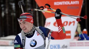 Alexander Loginow im März im finnischen Kontiolahti.