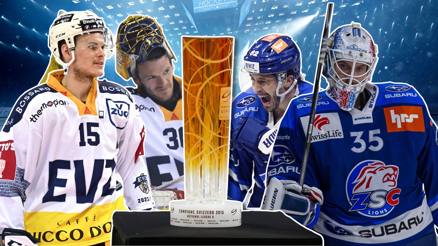 Teaserbild Playoff-Final: EV Zug vs ZSC Lions