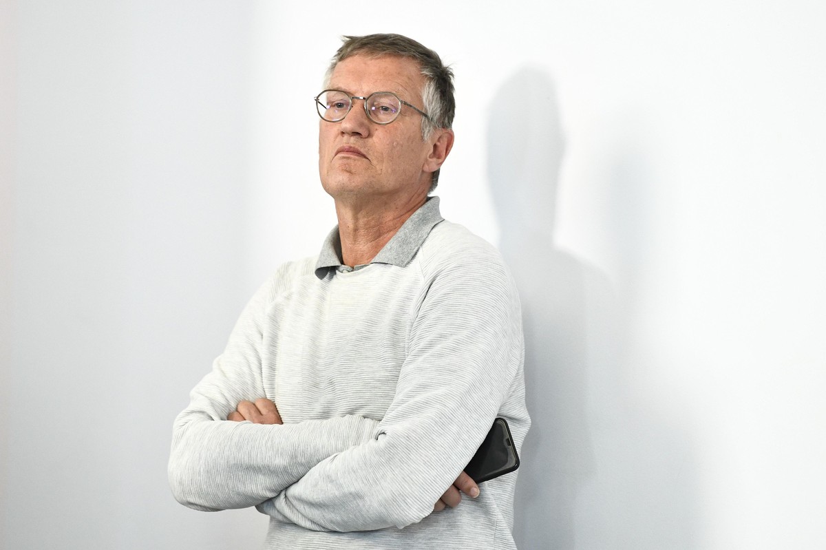 FILE - In this file photo dated Thursday May 7, 2020, Sweden's state epidemiologist Anders Tegnell of the Public Health Agency of Sweden during a news conference on the coronavirus Covid-19 situa ...