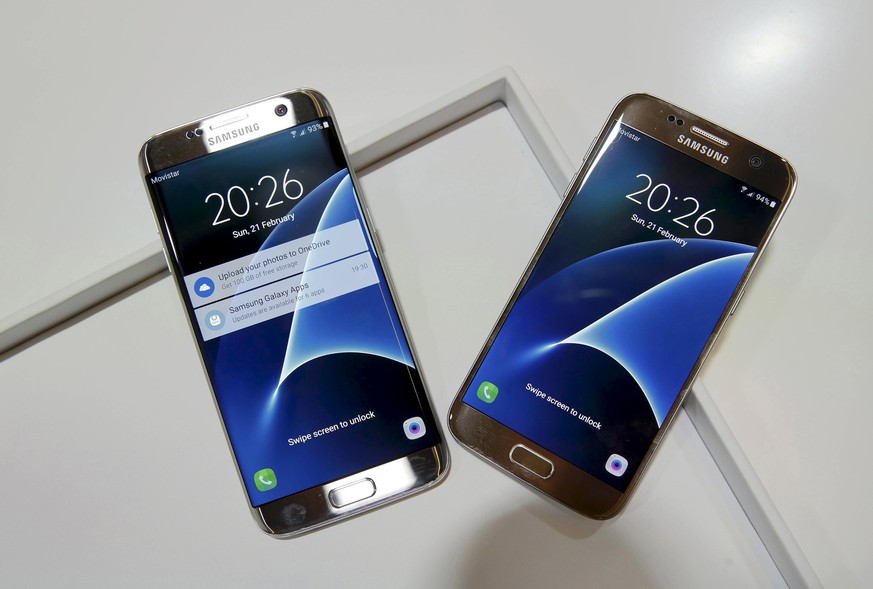 Samsungs Premiummodelle Galaxy S7 und S7 Edge: Die Verkäufe bleiben solide.