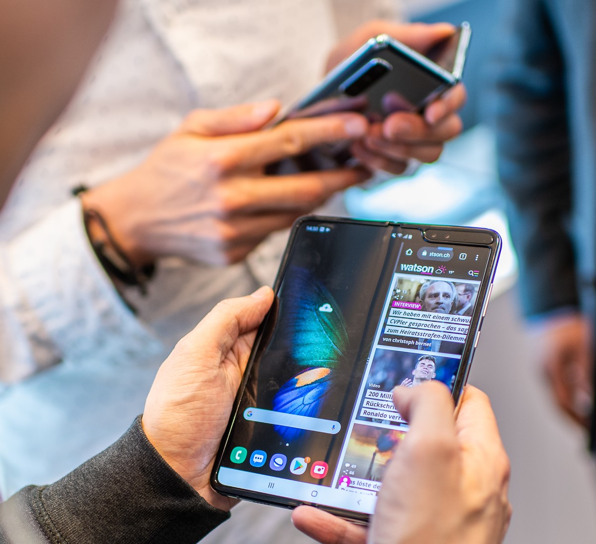 Galaxy Fold Samsung smartphone