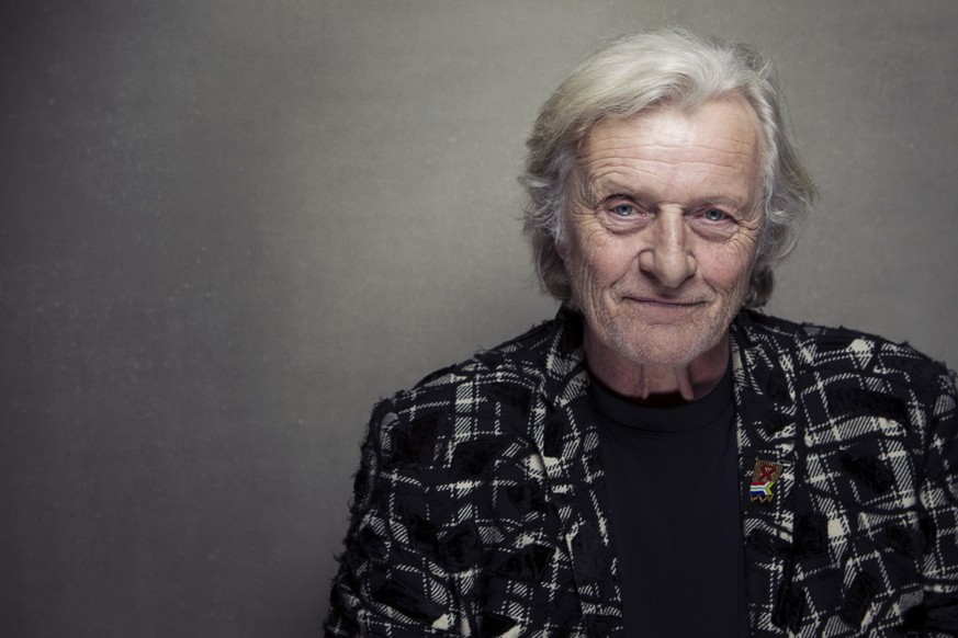 FILE - This Jan. 19, 2013 file photo shows actor Rutger Hauer at the Sundance Film Festival in Park City, Utah. Hauer, who specialized in menacing roles, including a memorable turn as a murderous andr ...