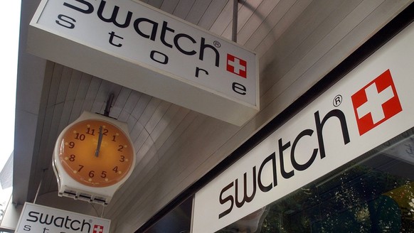 epa04056383 (FILE) A file photo dated 21 August 2002 showing a Swatch store in central Zurich,Switzerland. Swatch, the worlds biggest watchmaker, reports 05 February 2014 it increased its profits by 2 ...