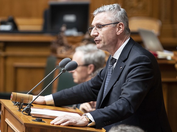 Der Nationalrat wird am Frauenstreiktag vom 
14. Juni pausieren, damit die Politikerinnen und Politiker Solidarität mit den Frauen bekunden können. SVP-Nationalrat Andreas Glarner wollte dies verhinde ...