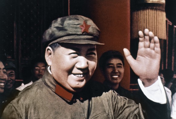 Chinese Communist Party leader Mao Zedong smiles and waves in 1969. Since seizing power amid civil war in 1949, the party has undergone a tumultuous history, but president and party leader Xi Jinping  ...