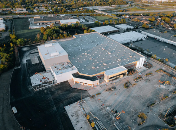 Die neue Brezel-Fabrik der Valora-Tochter Ditsch in Cincinnati im US-Bundesstaat Ohio.