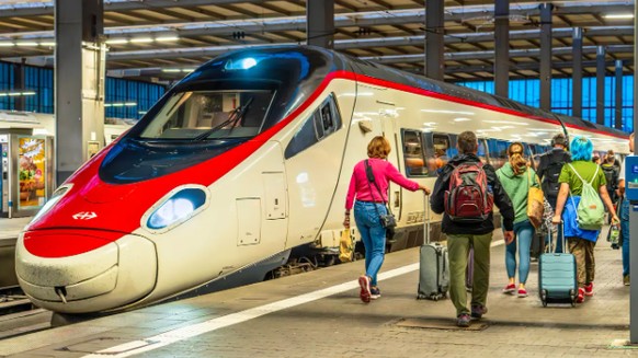 Hält neu auch im Online-Fahrplan wieder überall: der Eurocity von Zürich nach München.