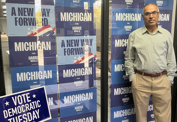 Sami Khalid, Präsident des Dearborn Democratic Club