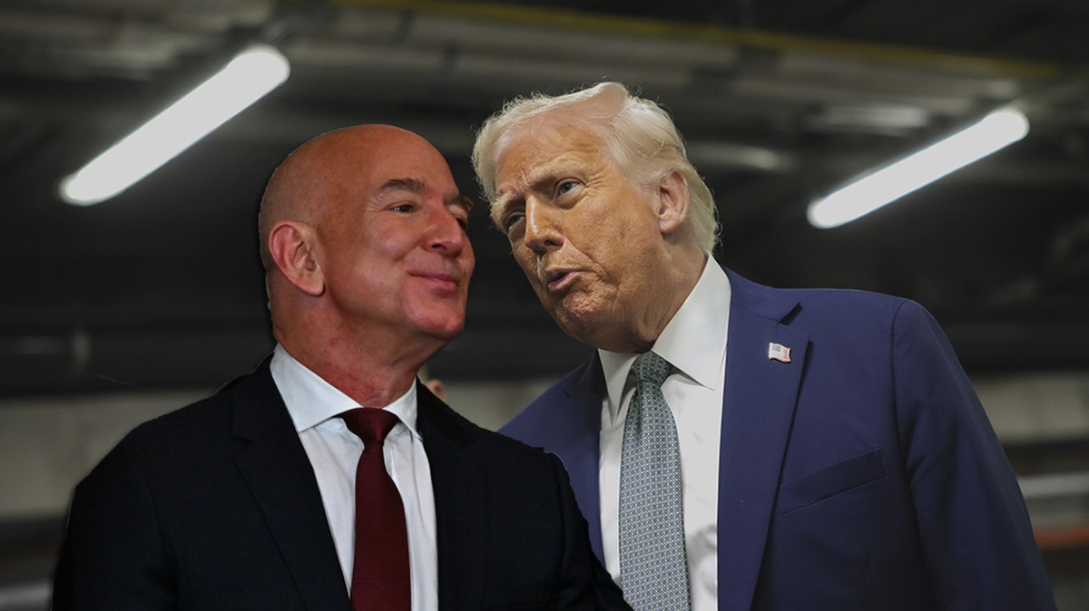 Bezos Trump