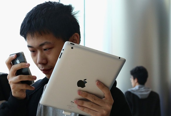 Viele Asiaten sind verrückt nach Apple. Die US-Firma ist nicht nur bei den Endkäufern, sondern auch als Arbeitgeberin äusserst gefragt.&nbsp;