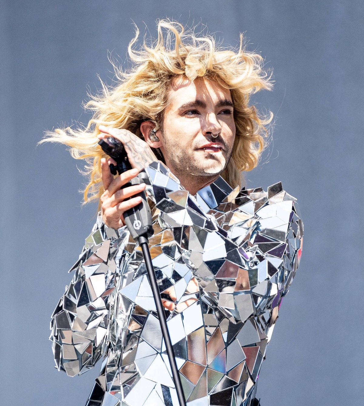 Bilder des Jahres 2024, Entertainment 09 September Entertainment Themen der Woche KW36 Entertainment Bilder des Tages S‰nger Bill Kaulitz von Tokio Hotel bei seinem Auftritt beim Musikfestival Superbl ...