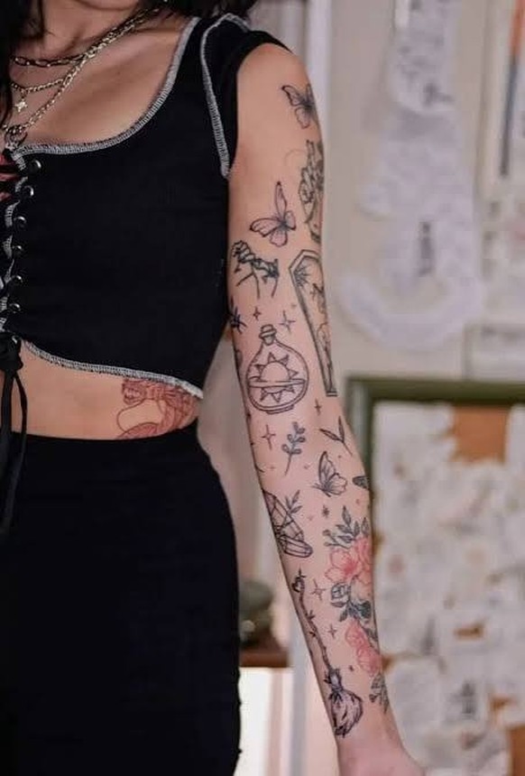Patchwork-Sleeves