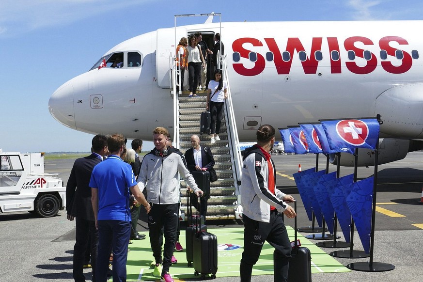 Die Schweizer sind sicher in Frankreich gelandet.