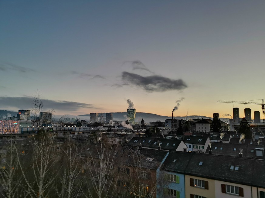 Zürich heute Morgen 12.12.18 - 07:45 Uhr. Userinput