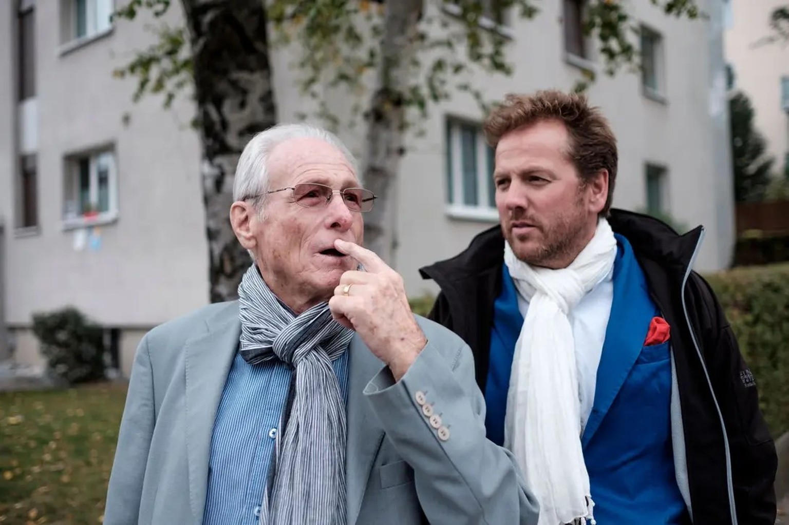 Caba­rettist Jürg Randegger, der vor einem Jahr verstarb, und Christian Jott Jenny waren gut befreundet.