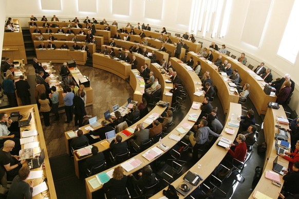 Grossratssaal in Aarau.