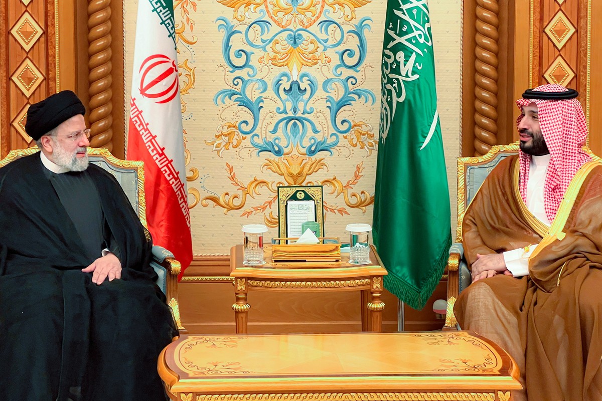 Ebrahim Raïssi et MBS.
