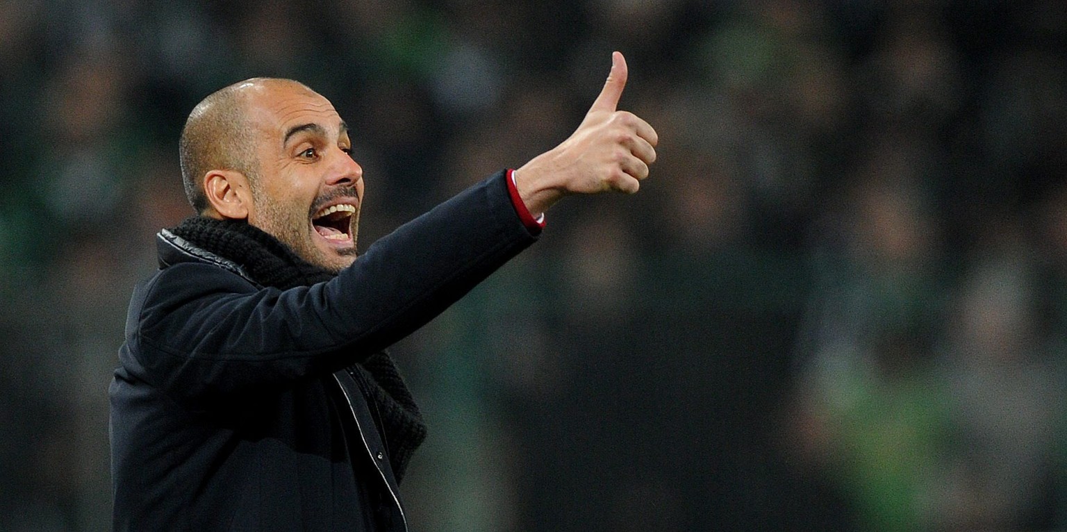 Bei Bayern steht ein Löwe an der Seitenlinie: Pep Guardiola.