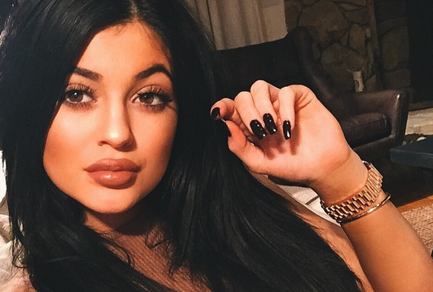 Kylie Jenners Lippen sind im vergangenen Jahr deutlich grösser geworden.