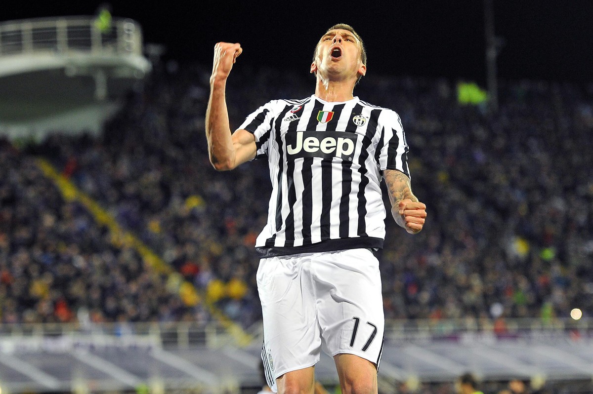 Mario Mandzukic trifft zum 1:0.