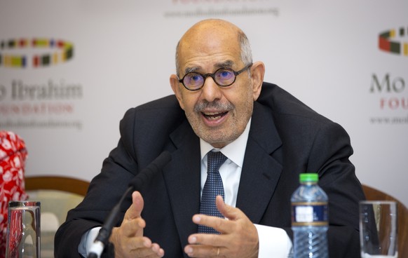 Friedensnobelpreisträger Mohammed ElBaradei.