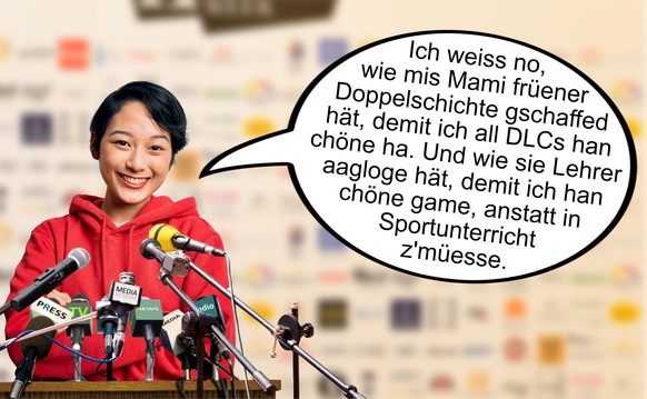 Wenn Gamer Pressekonferenzen wie «normale» Sportler geben würden