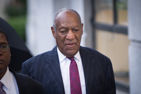 epa07045360 US entertainer Bill Cosby arrives at the Montgomery County Courthouse in Norristown, Pennsylvania, USA, 25 September 2018 for the second day of his sentencing hearing. Cosby was found guil ...