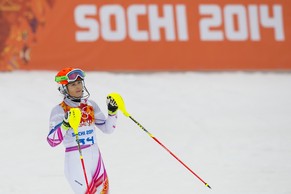 Marina Nigg erlebte in Sotschi ihr letztes Highlight im Ski-Zirkus.