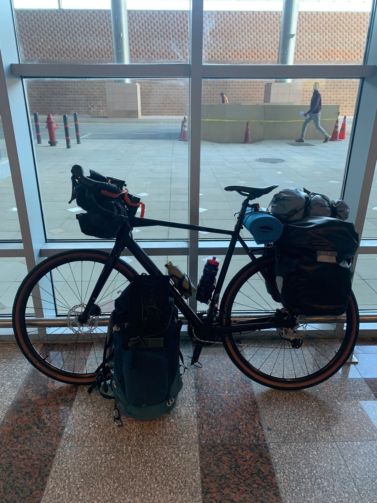 Le vélo de Barnabé Noverraz.