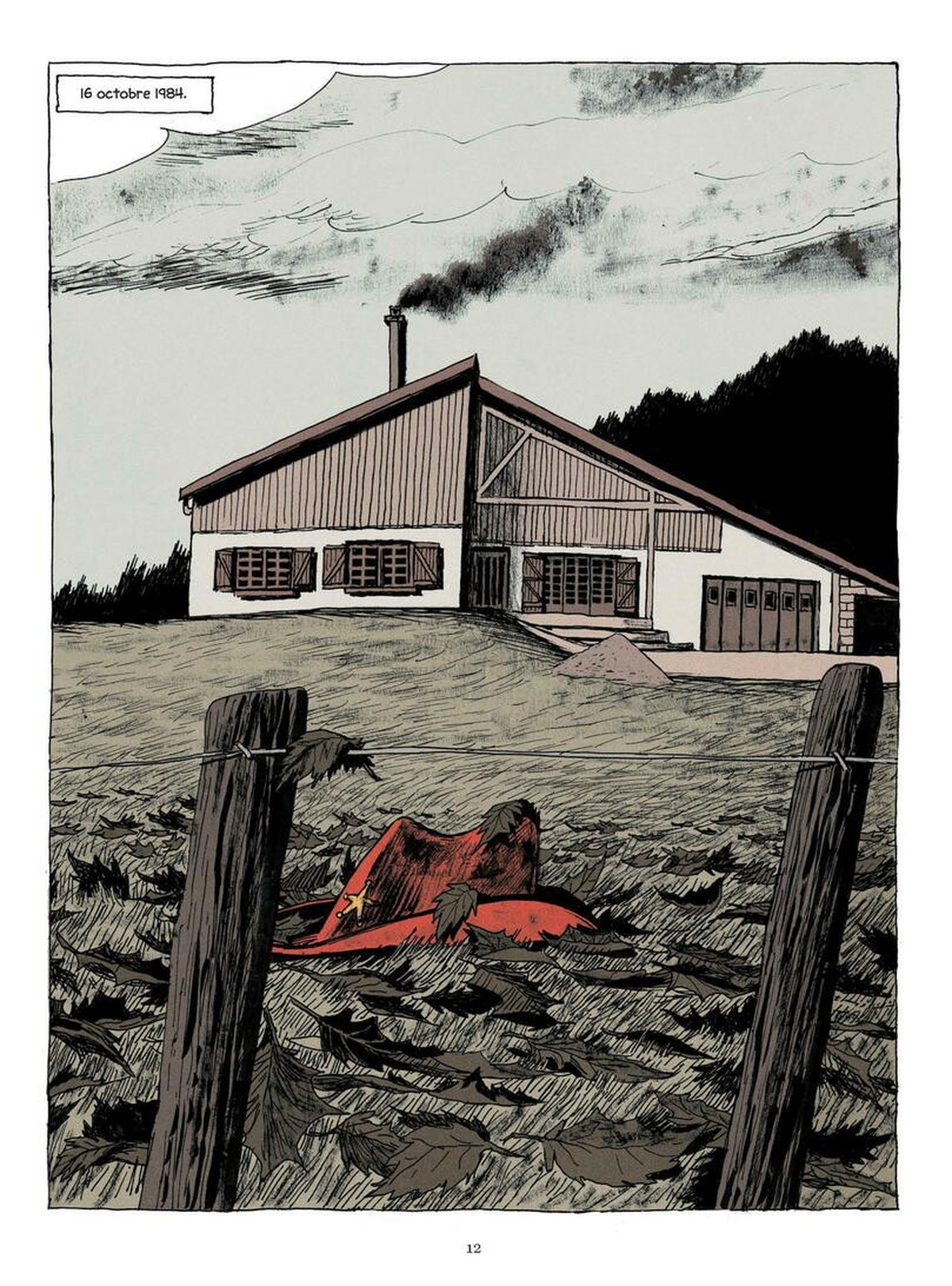 La disparition de Grégory, de la plume du dessinateur Christophe Gaultier.
