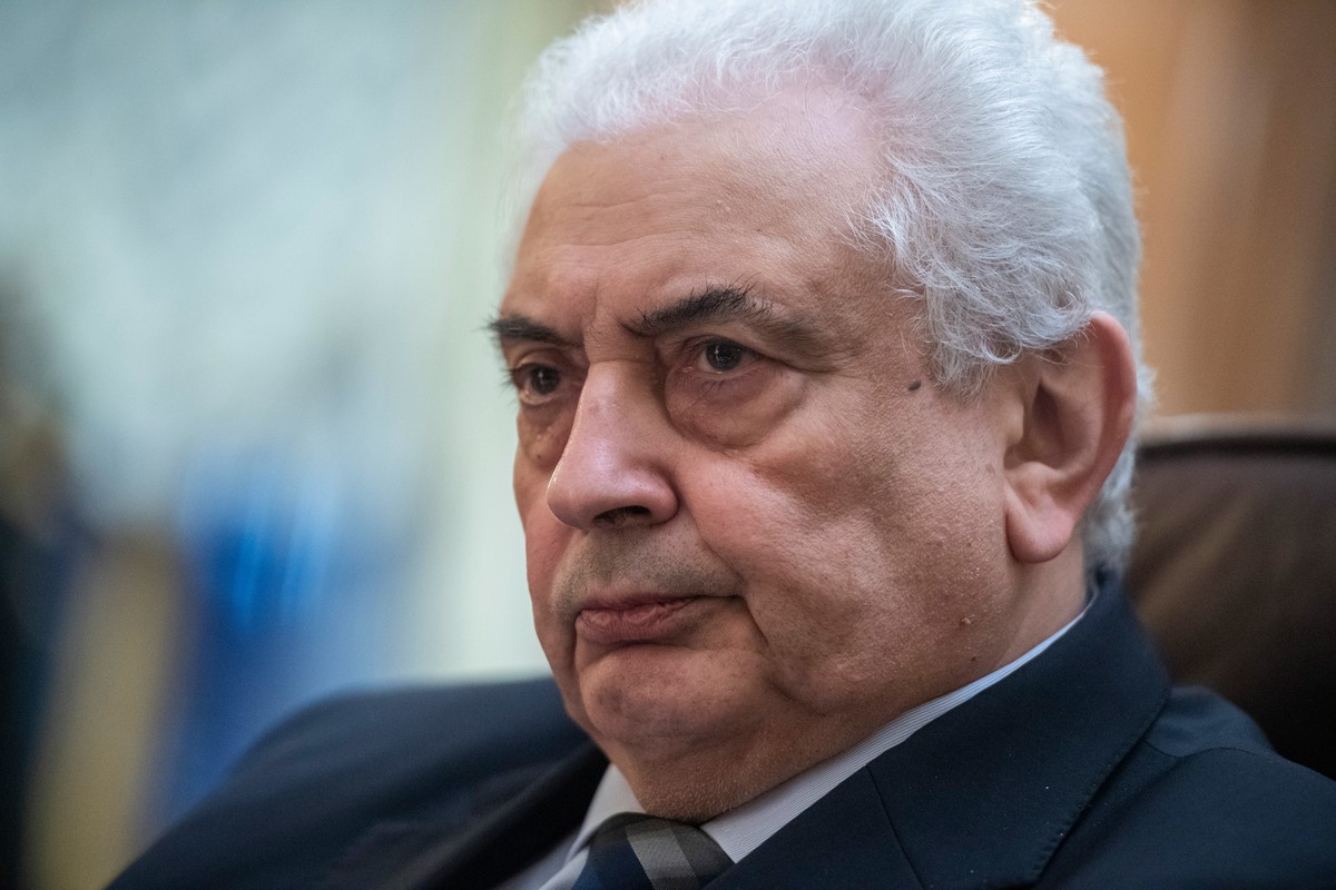 ARCHIV - 23.12.2021, Berlin: Sergej Netschajew, Botschafter der Russischen F�deration in Deutschland, spricht bei einem Interview in der Russischen Botschaft in Berlin. (zu dpa: �Spionagefall: Baerboc ...