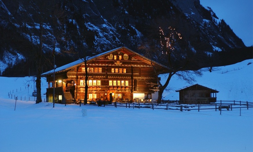 Rauszeit Hideout Hotels Kandersteg Landgasthof Ruedihus Schweiz