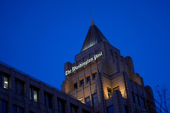 One Franklin Square, home of the Washington Post newspaper in downtown Washington, Wednesday, Feb. 4, 2026. (AP Photo/Pablo Martinez Monsivais)
Washington Post