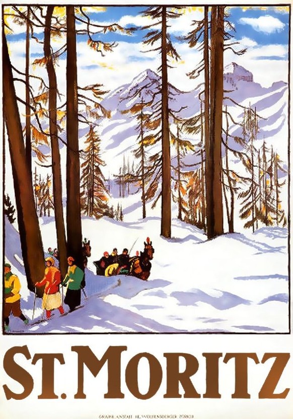 Posters Designed by Emil Cardinaux in the Early 20th Century