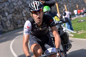 Fabian Cancellara (links) gibt die spanische Rundfahrt auf.