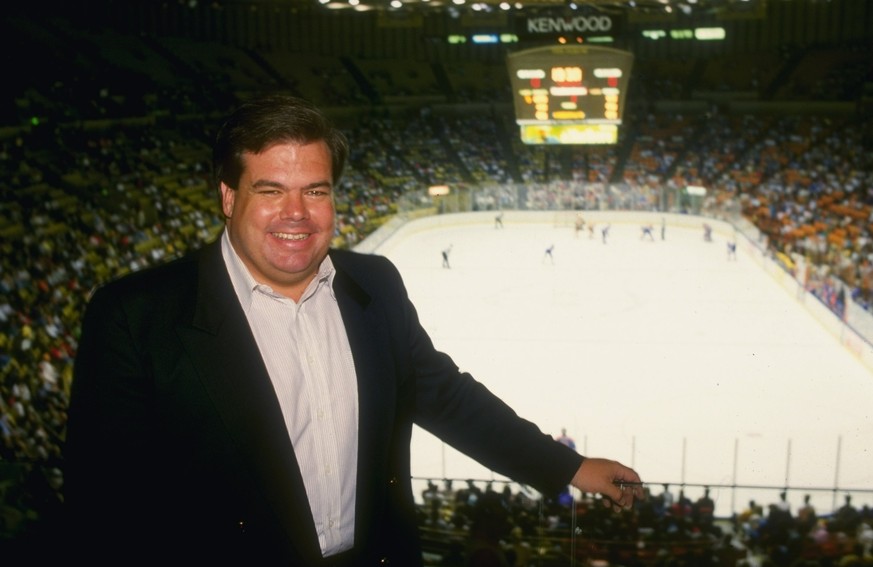 President of the Los Angeles Kings Bruce McNall.