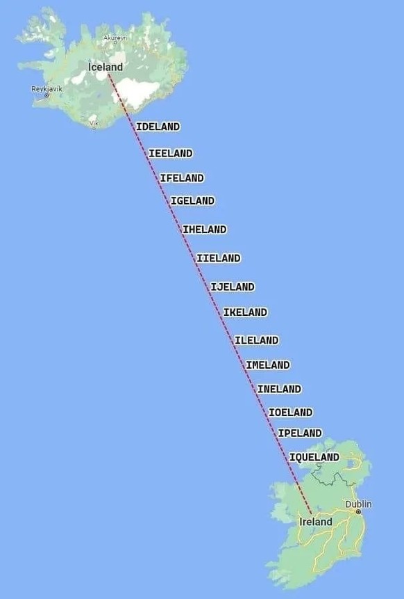 Terrible maps: Iceland-Ireland https://twitter.com/TerribleMaps/status/1579209343764819968/photo/1