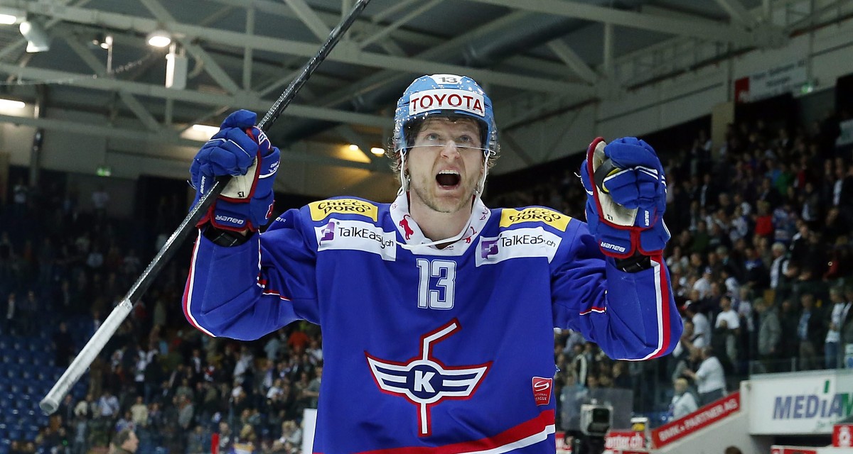 Simon Bodenmann spielt nächste Saison noch für Kloten, dann folgt der Wechsel zum SCB.
