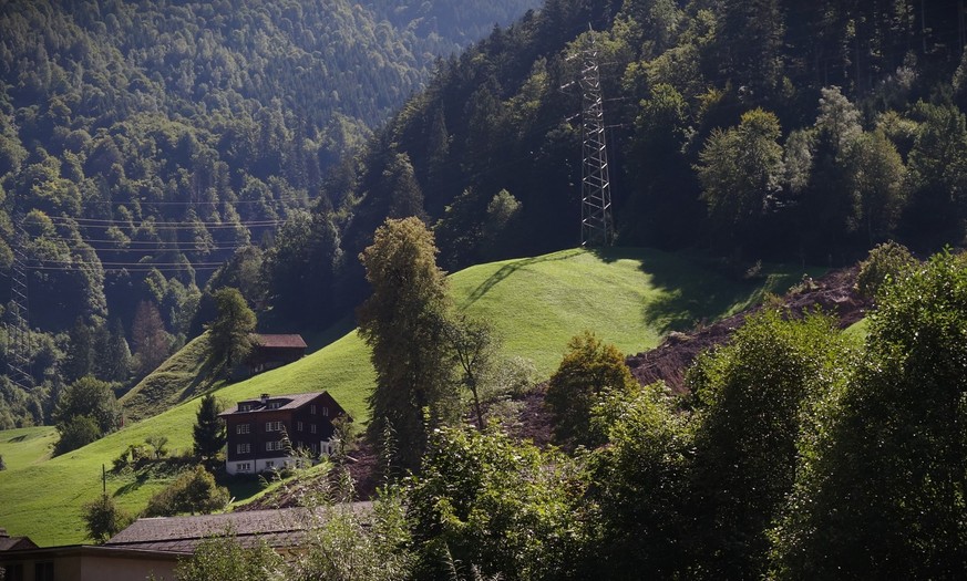Bilder vom Erdrutsch in Schwanden (GL) vom 04.09.2023. Interview mit Geologe Mark Feldmann