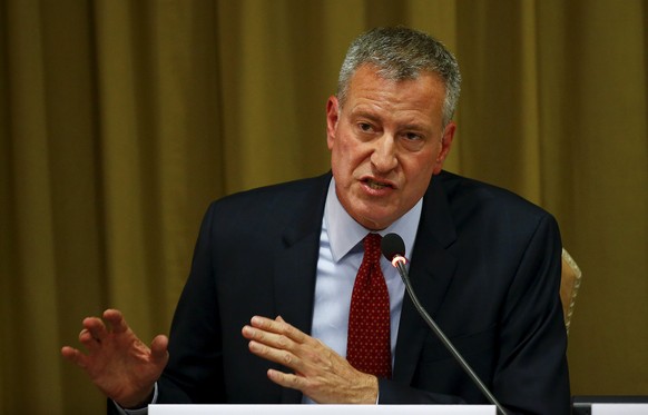 Bürgermeister Bill de Blasio.