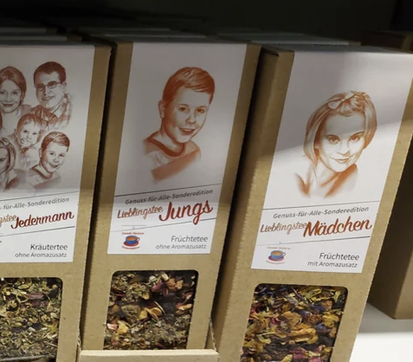 Doofe gegenderte Produkte