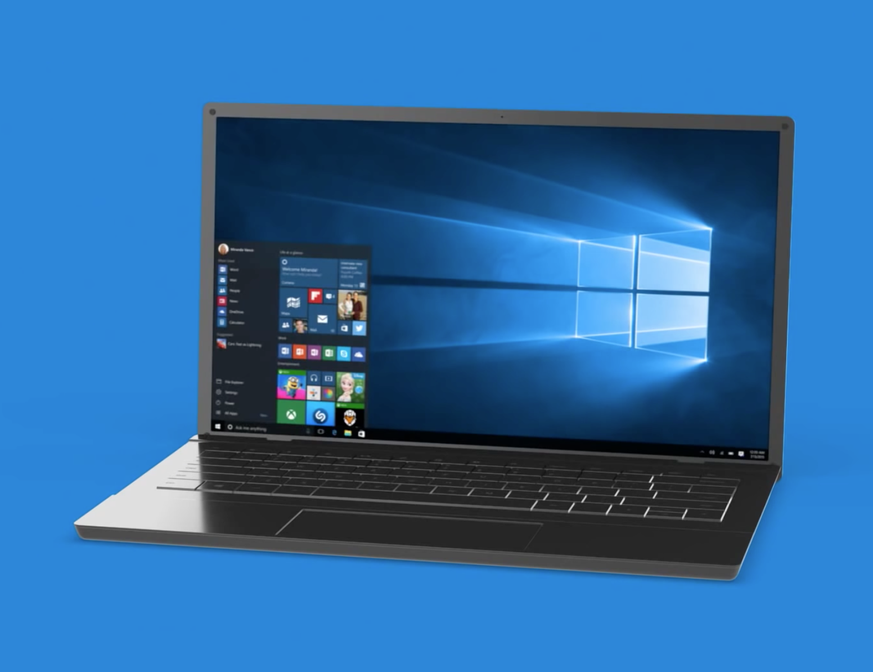 Microsoft nennt das Hintergrundbild von Windows 10 «Hero».