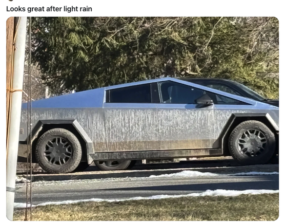 Cyber Stuck - Cybertruck-Memes
https://www.reddit.com/r/CyberStuck/